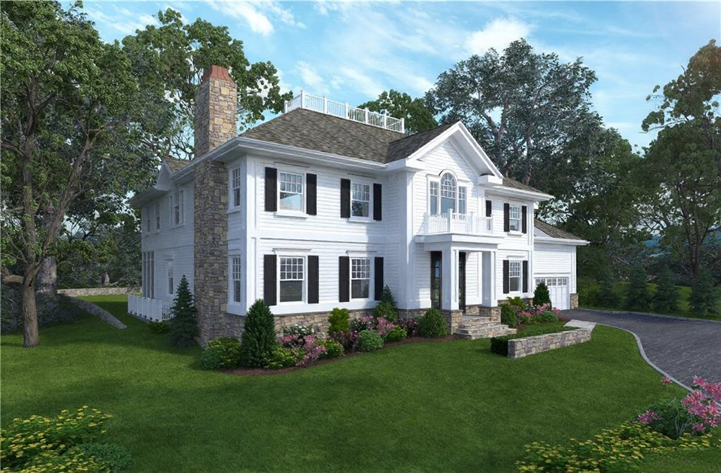 117 Fox Meadow Road — Center Hall Colonial in Scarsdale Fox Meadow