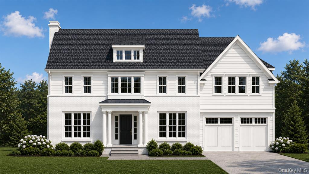 54 Drake Road — Center Hall Colonial new construction in Scarsdale Edgewood