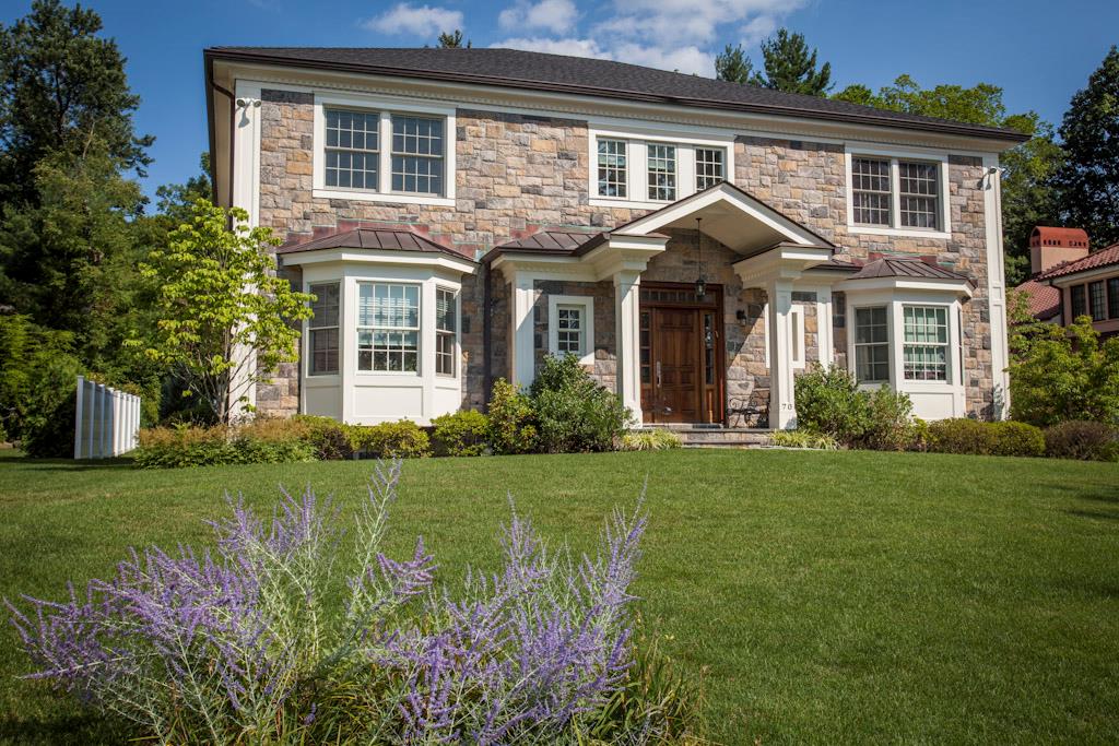 70 Brewster Road — Stone front Colonial in Scarsdale Fox Meadow